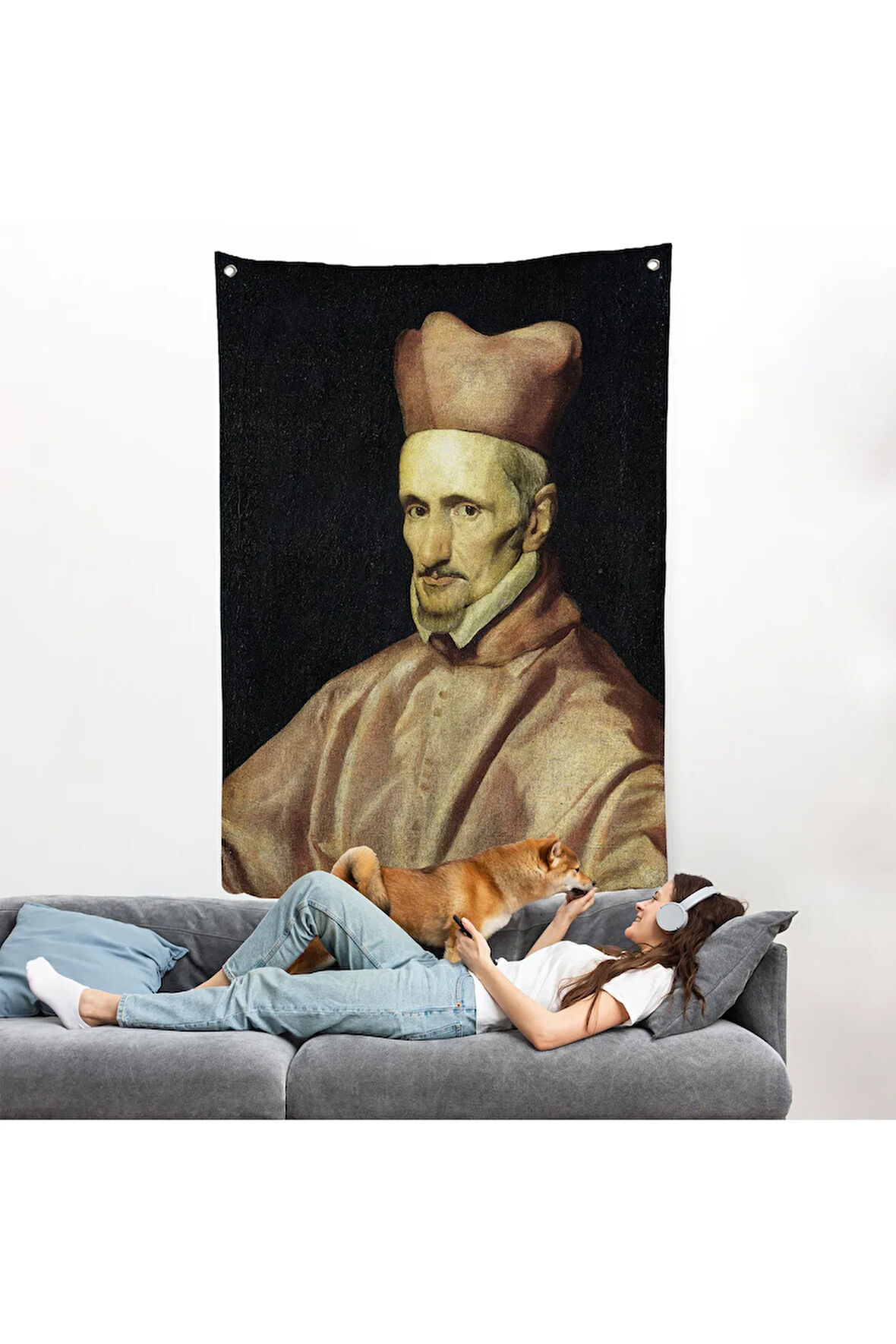 Gaspar de Borja ve Velasco Kardinal Hazretleri İspanya Toledo Başpiskoposu Duvar Örtüsü-7379