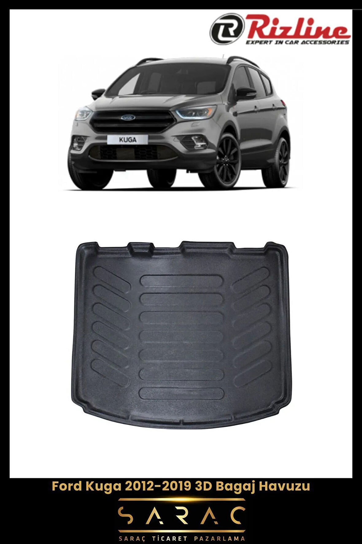 Rizline Ford Kuga 2016 Model 3D Bagaj Havuzu