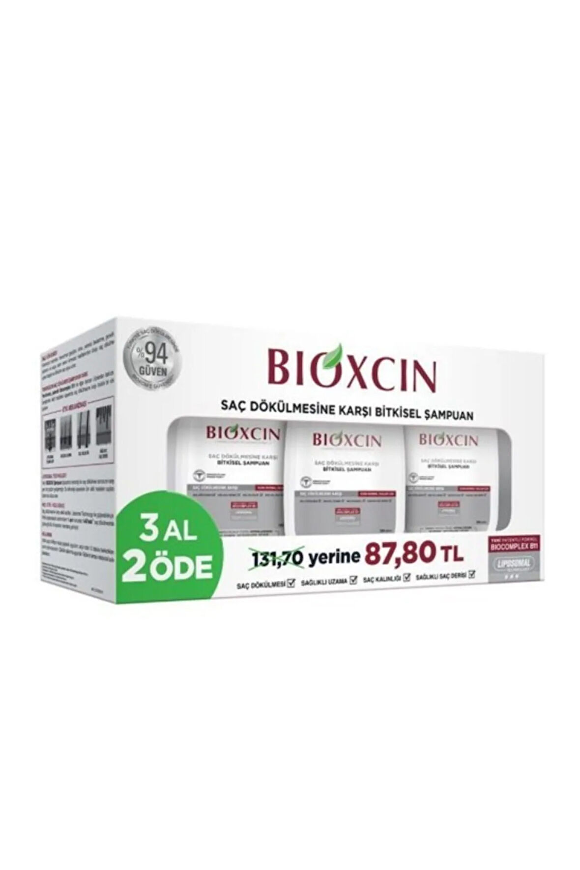 Genesis 3 Al 2 Öde Şampuan Kuru & Normal Saçlar 300 ml