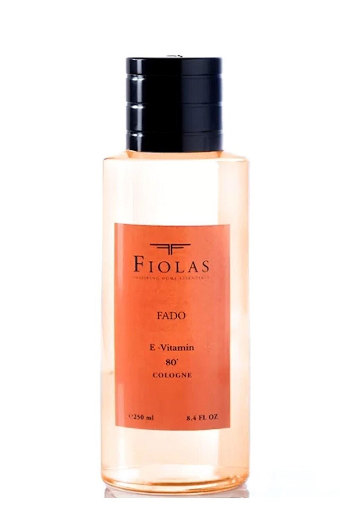 Fiolas Fado Portakal 80 Derece Cam Şişe 250 ml Kolonya