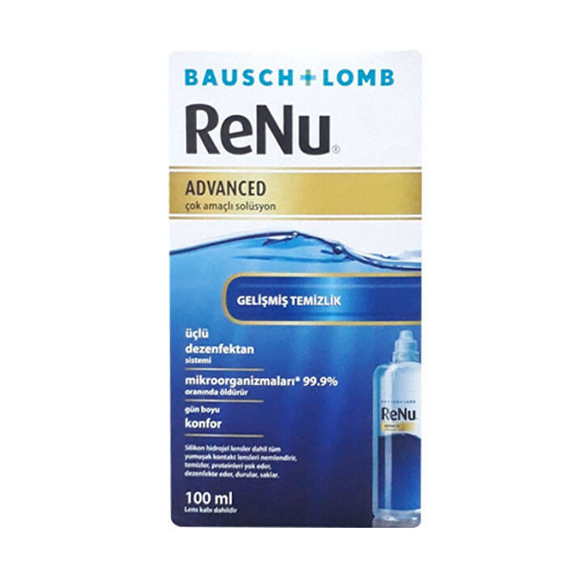 Renu Advanced Çok Amaçlı Lens Solüsyonu 100 ML