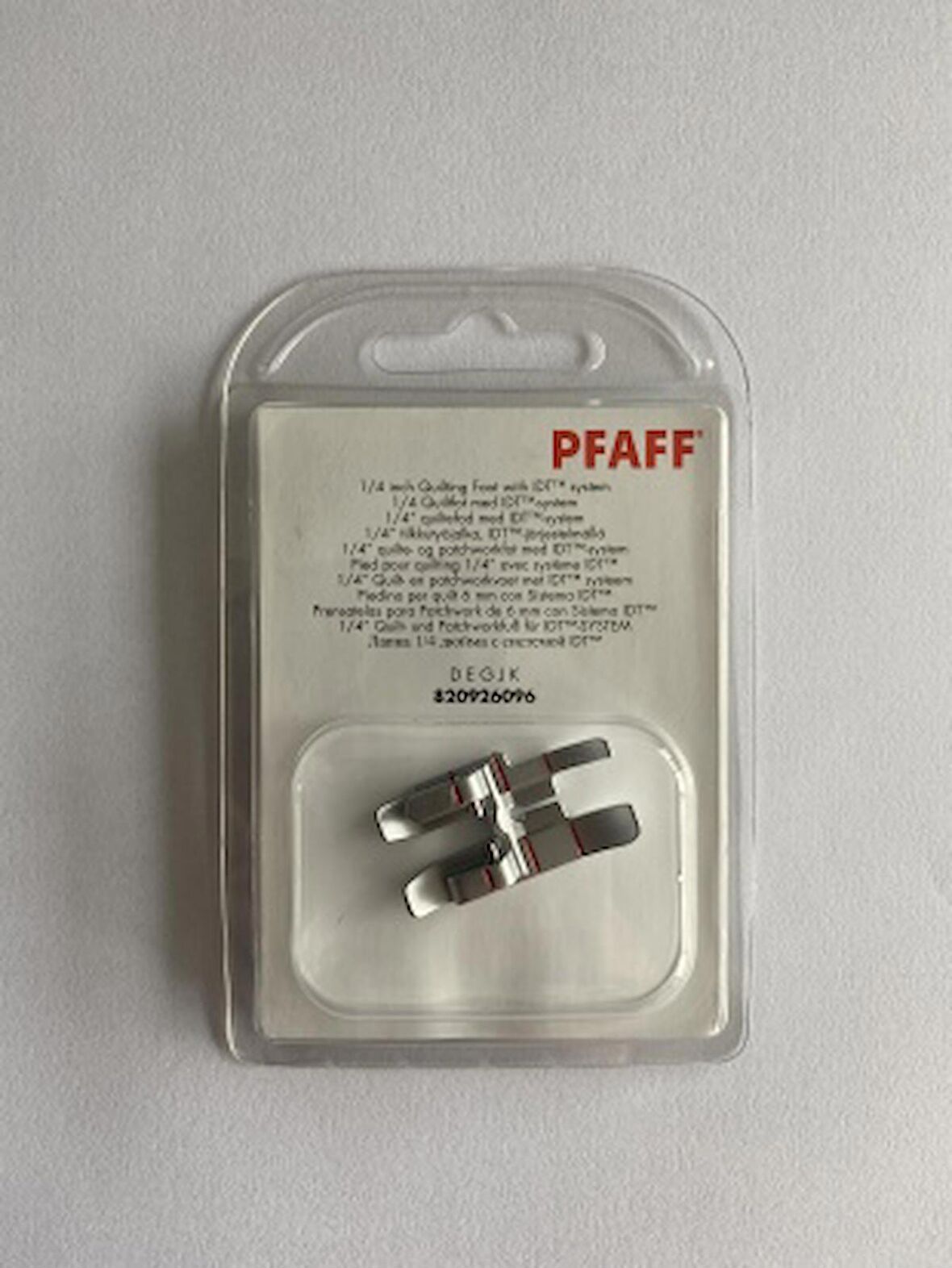 PFAFF ¼ İNÇ KAPİTONE AYAĞI 820926096