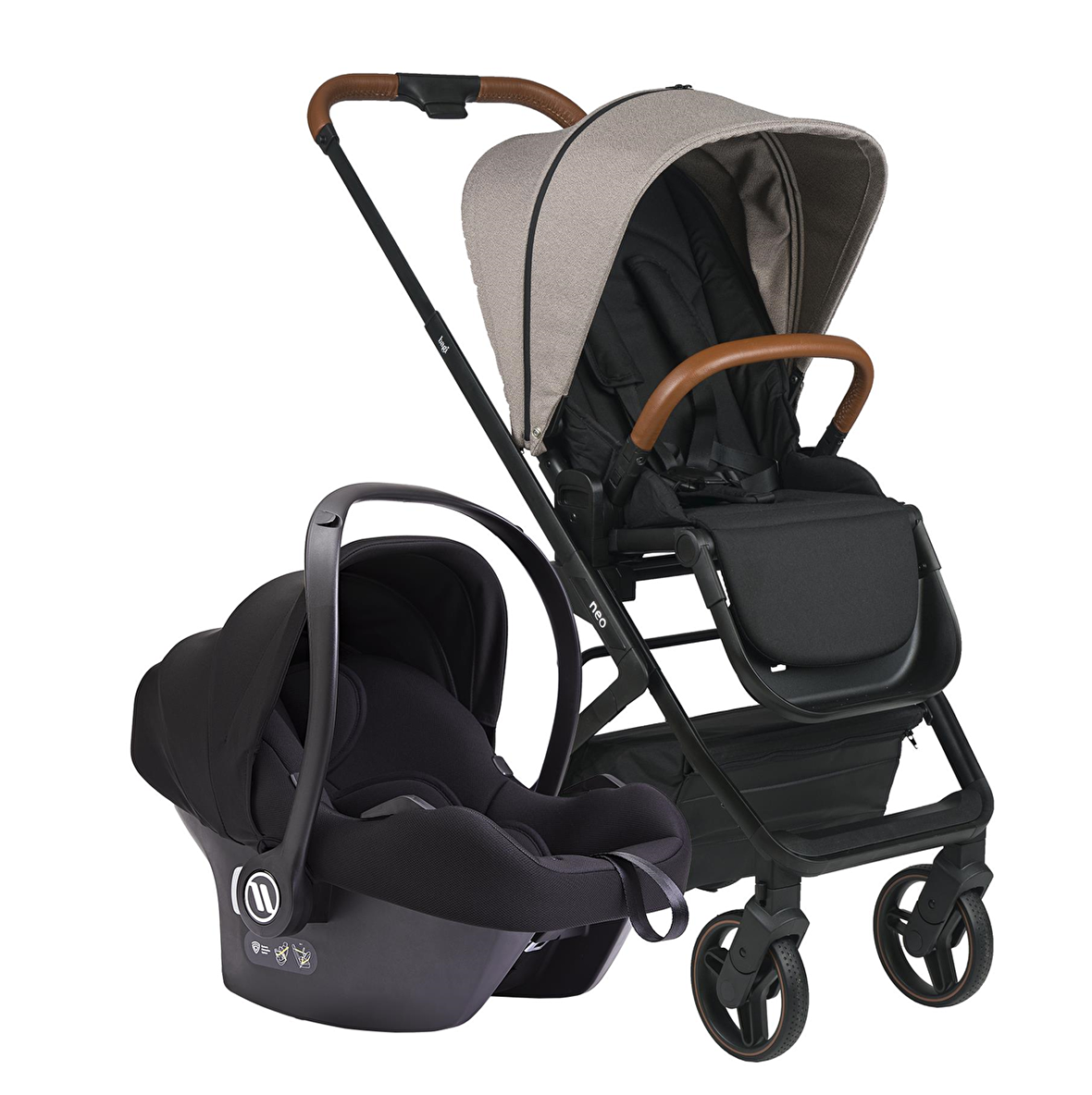 Bagi Neo Cosmo Travel Sistem Bebek Arabası Beige