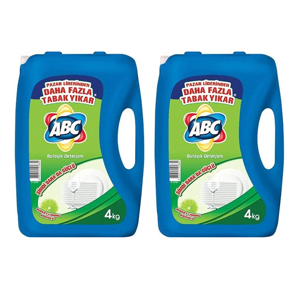 ABC Bulaşık Deterjanı Misket Limon 4 lt X 2 Adet