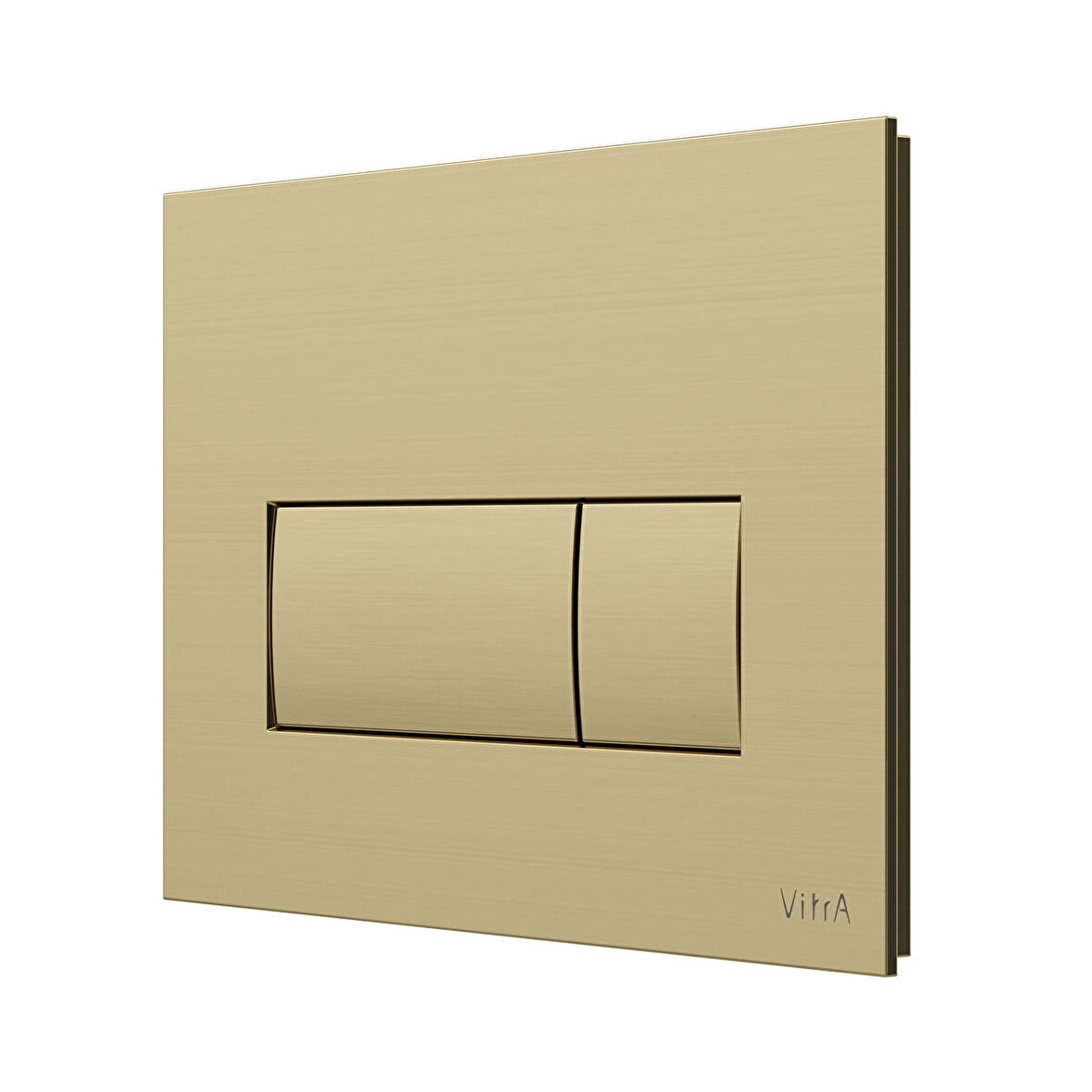 VitrA Root Square 740-2325 Kumanda Paneli, Fırçalı Altın