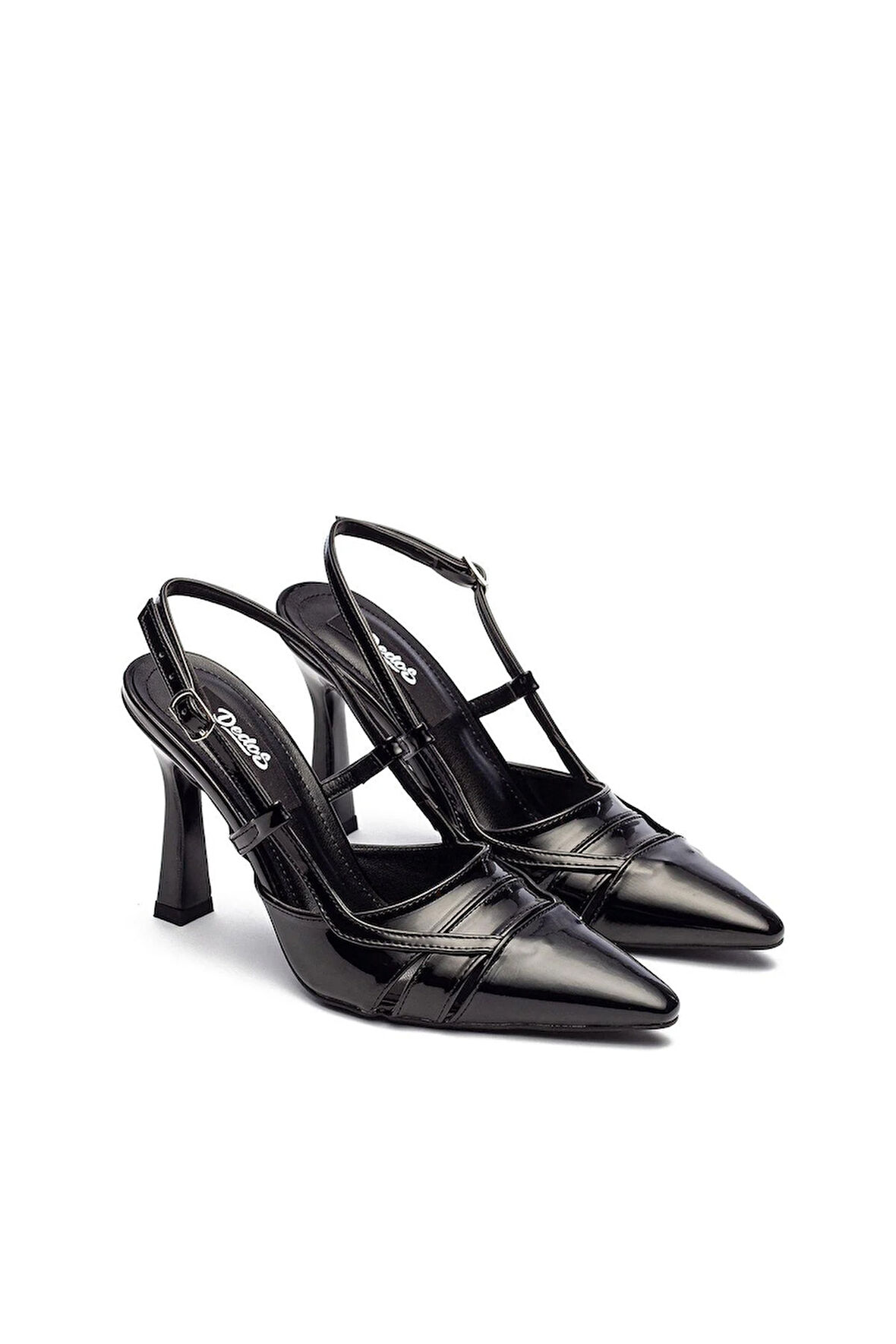 7405 Kadın Önü Kapalı Sivri Burun Topuklu Ayakkabı