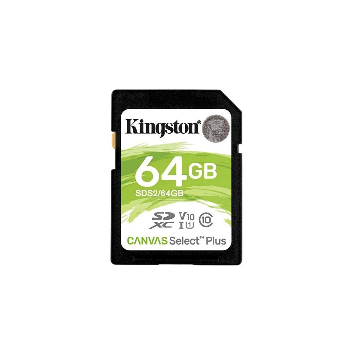 Kingston Canvas Select Plus SDS2/64GB 64 GB SDXC Class 10 UHS-I Hafıza Kartı