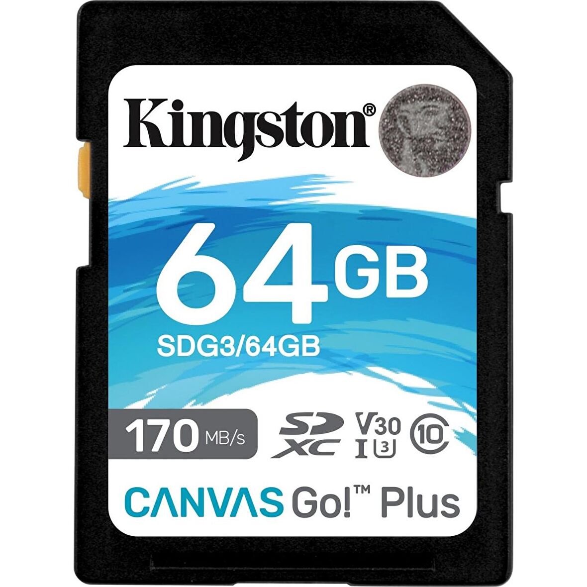 Kingston Canvas Go Plus 64 Gb SDXC Hafıza Kartı