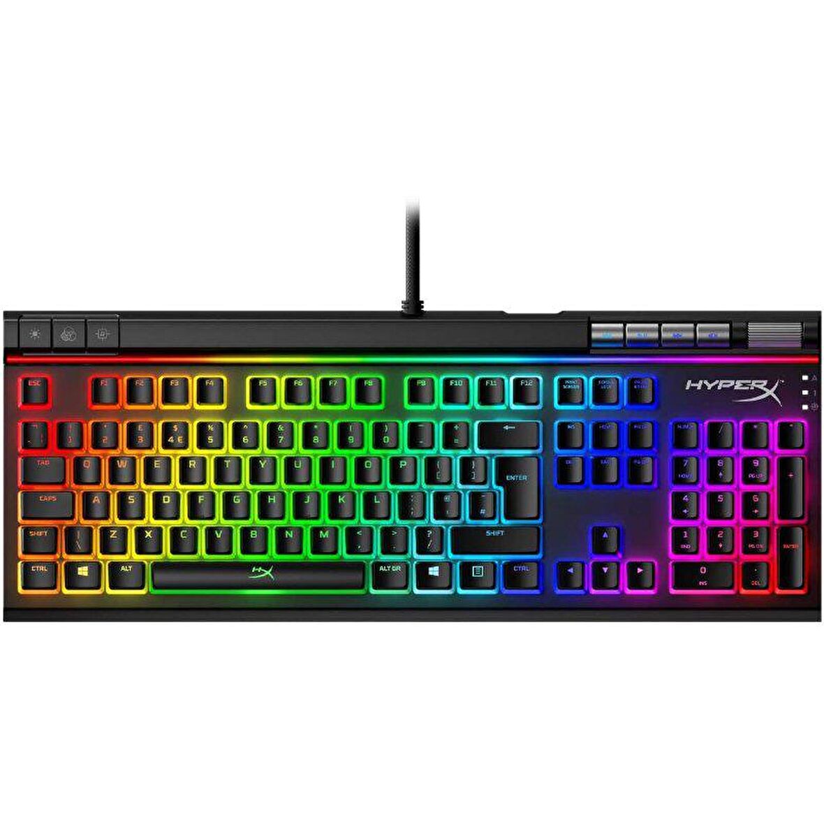 HyperX Alloy Elite 2 Red Switch Lineer Ingilizce Rgb Mekanik Gaming Klavye - Hkbe2x-1x-uk/g