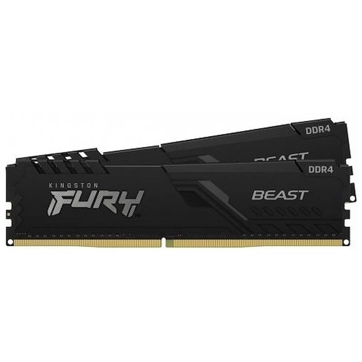 Kingston Fury Beast KF436C18BBK2/32 32GB (2x16GB) DDR4 3600MHz CL18 Siyah Gaming Ram (Bellek)