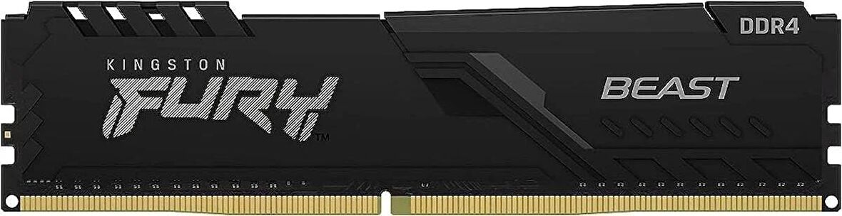 Kıngston  Fury Beast 16Gb 3200Mhz Ddr4 Cl16 Dımm     Bellek    Kf432C16Bb/16 OUTLET