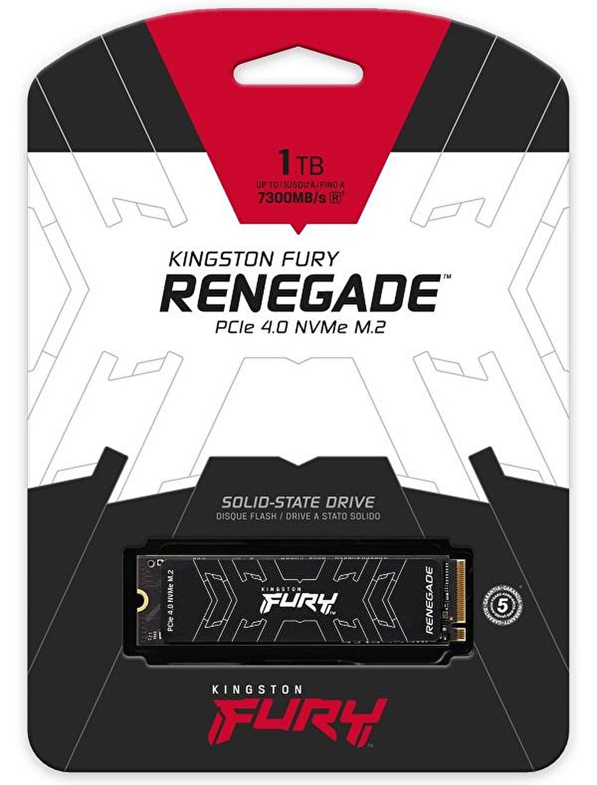 Kingston Fury Renegade M2 1 TB M.2 6000 MB/s 7300 MB/s SSD 