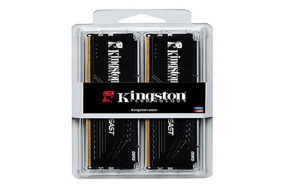 Kıngston Beast KF560C36BBEK2-16TR 16GB 5600MHz DDR5 Masaustu Ram Bellek