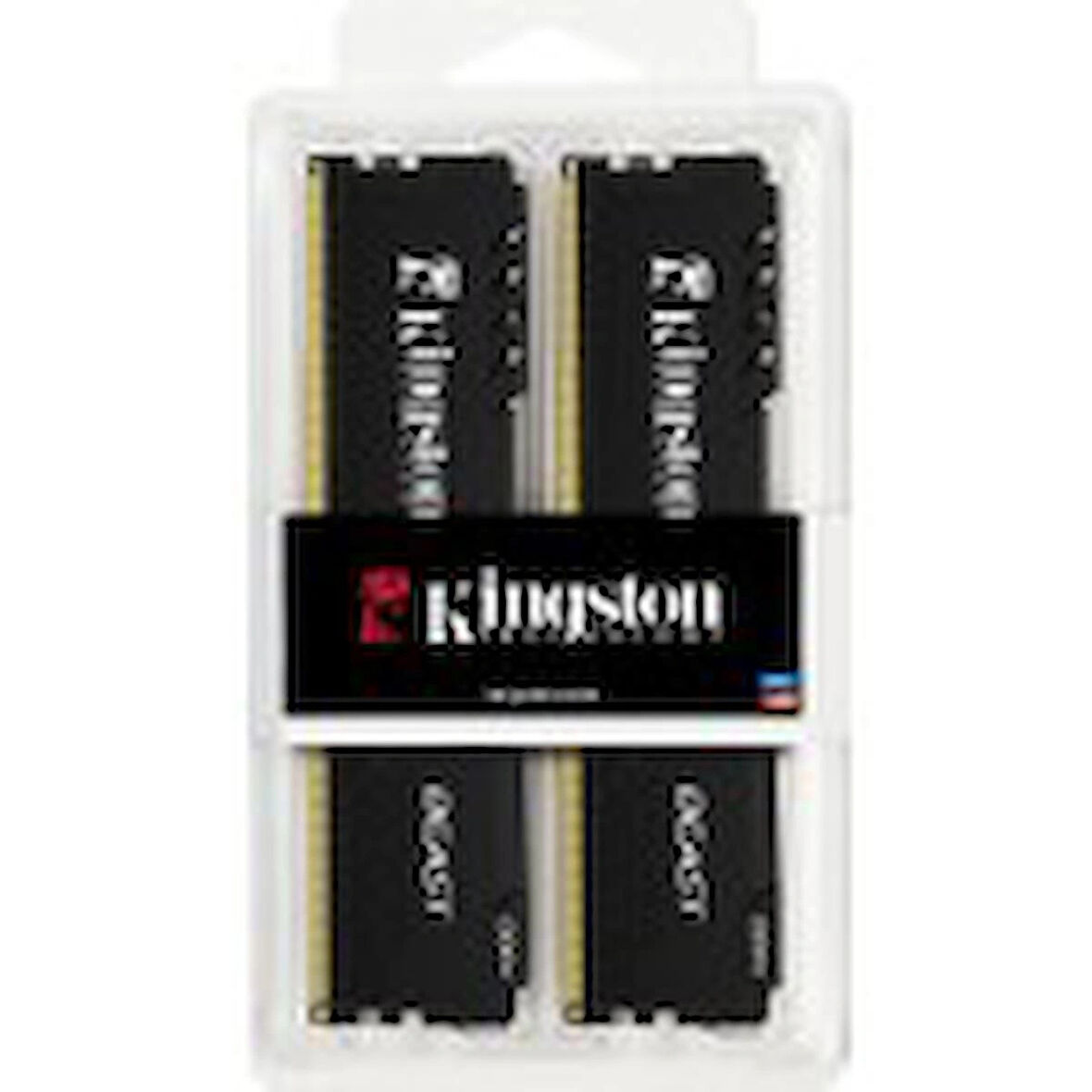 KINGSTON 32GB 3200MT/s DDR4 CL16 DIMM (Kit of 2) Beast Black Turkey KF432C16BBK2/32TR - RAM