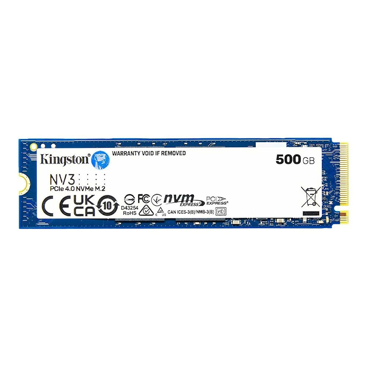 KINGSTON NV3 SNV3S/500G 500GB 6000/2200MB/S PCLE 4