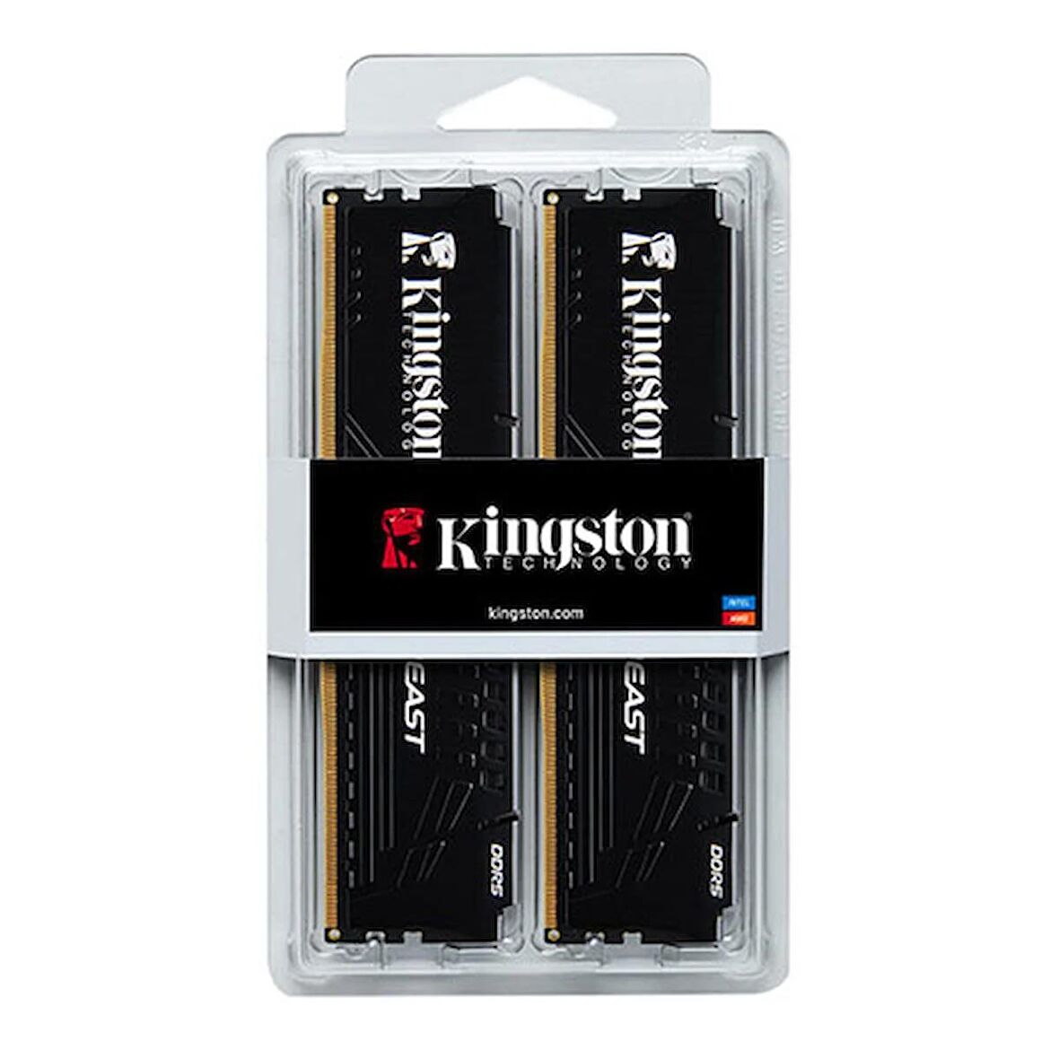 Kıngston Beast KF552C36BBEK2-64TR 64GB(2X32) DDR5 5200MHz Masaustu Ram Bellek