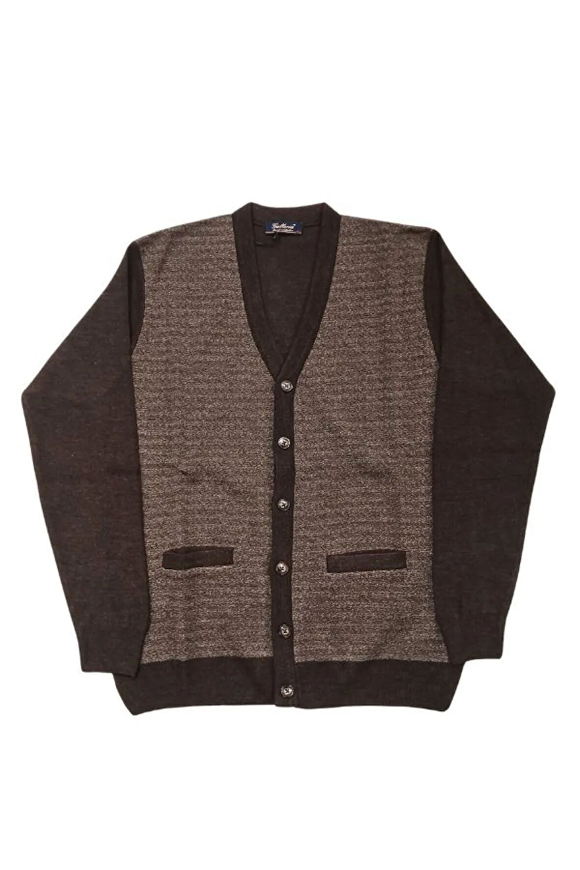 ÖZEL ÜRETİM ÖRME DÜĞMELİ  DESENLİ HIRKA