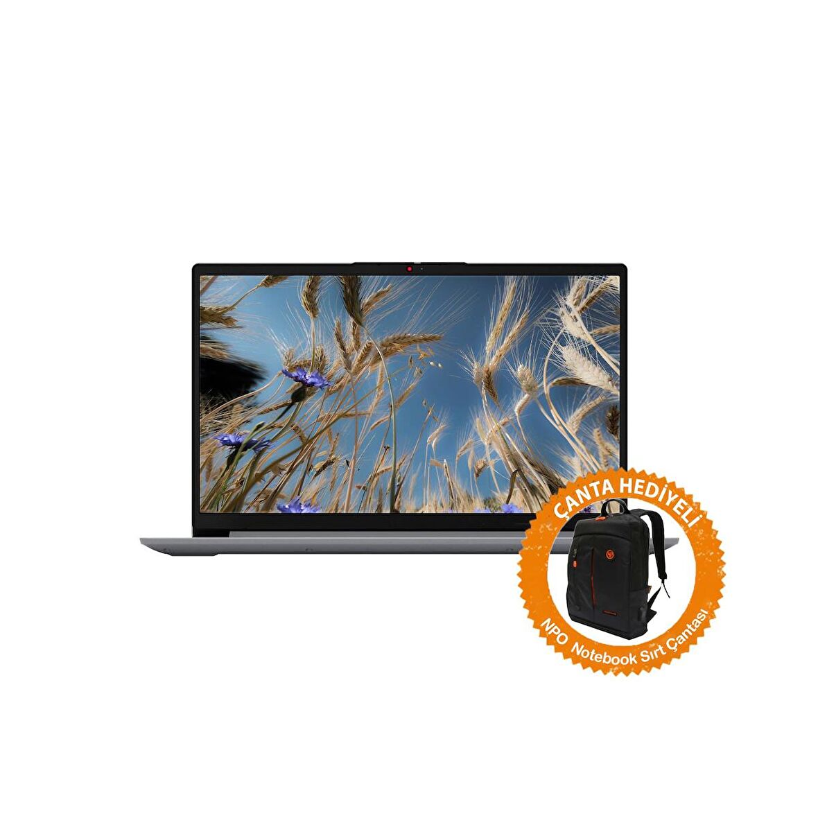 Lenovo IdeaPad 1 82V7006NTX03 N4120 4GB 128SSD+1TBSSD 15.6" HD FreeDOS Taşınabilir Bilgisayar-CNT004