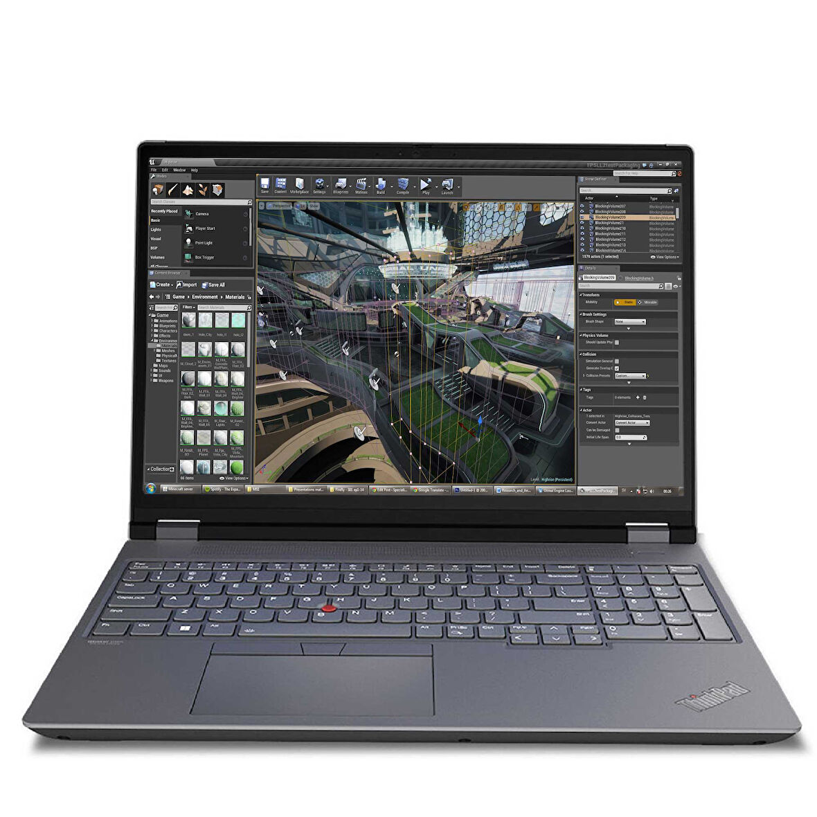 Lenovo ThinkPad P16 21FA0003TX04 i9-13980HX 32GB 512SSD RTX2000 16" QHD+ W11P Taşınabilir İş İstasyonu