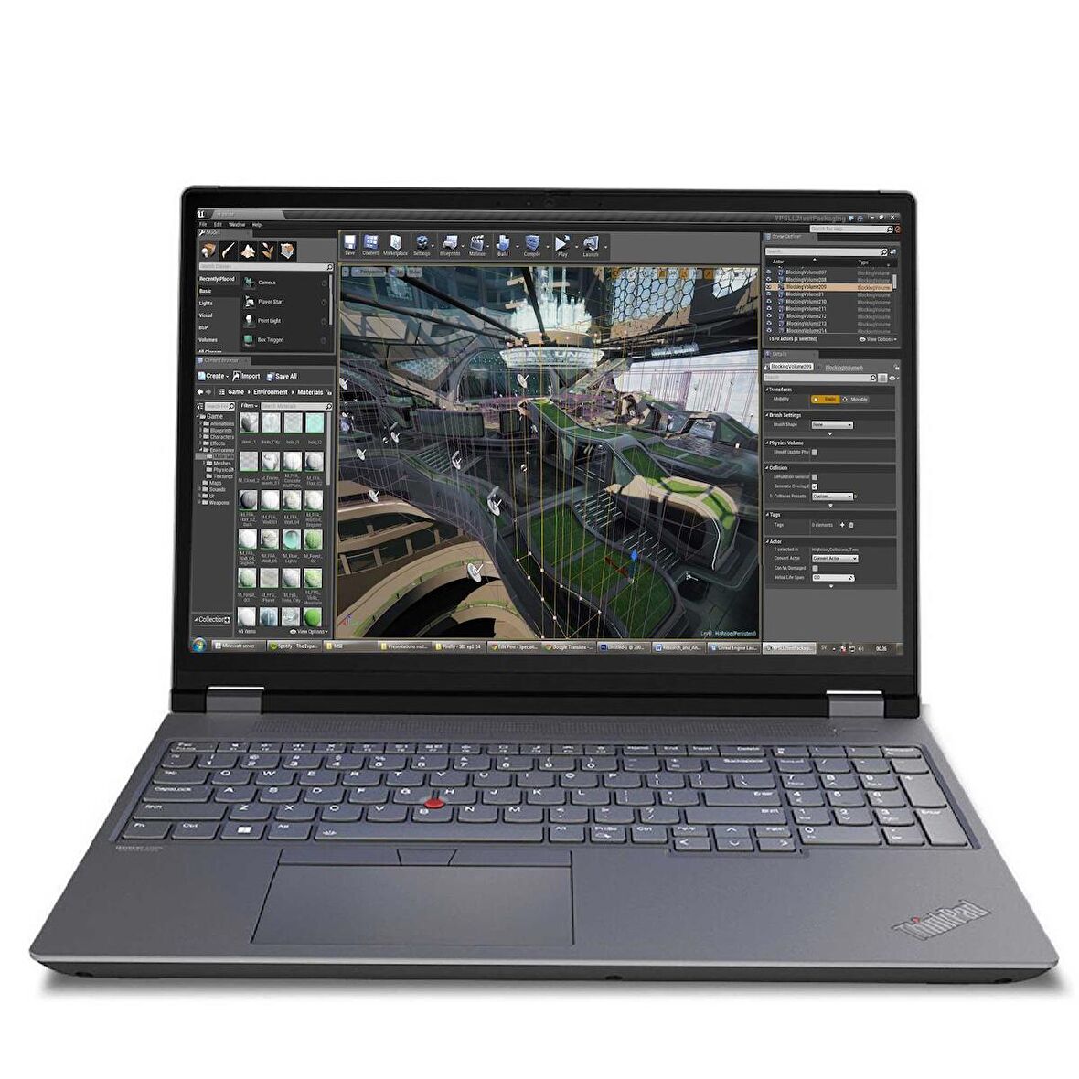 Lenovo ThinkPad P16 21FA0003TX05 i9-13980HX 32GB 1TBSSD RTX2000 16" QHD+ W11P Taşınabilir İş İstasyonu