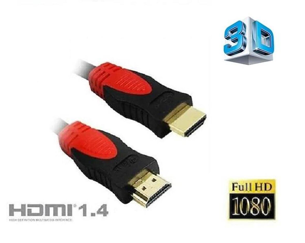 Ancheyn  4239HDMI Kablosu Altın Uçlu 1.4b 3D Full HD 1.5 Metre HDMI Kablosu 