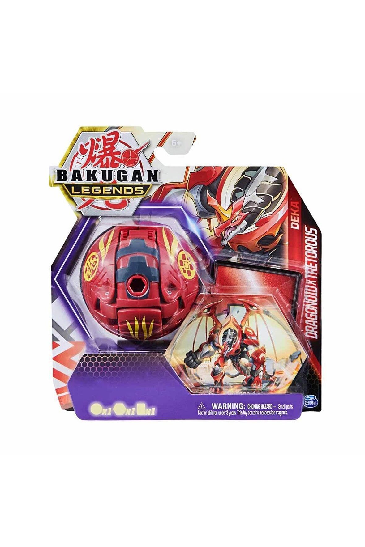 Bakugan Legends Deka Dragonoid Tretorous Oyuncak Bakugan Figür Ve Bakugan Kart Orjinal