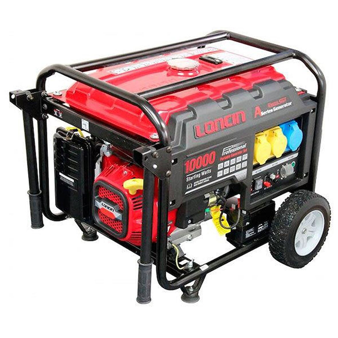 Loncin LC10000DAS Benzinli Monofaze Marşlı Jeneratör 8,5 Kw