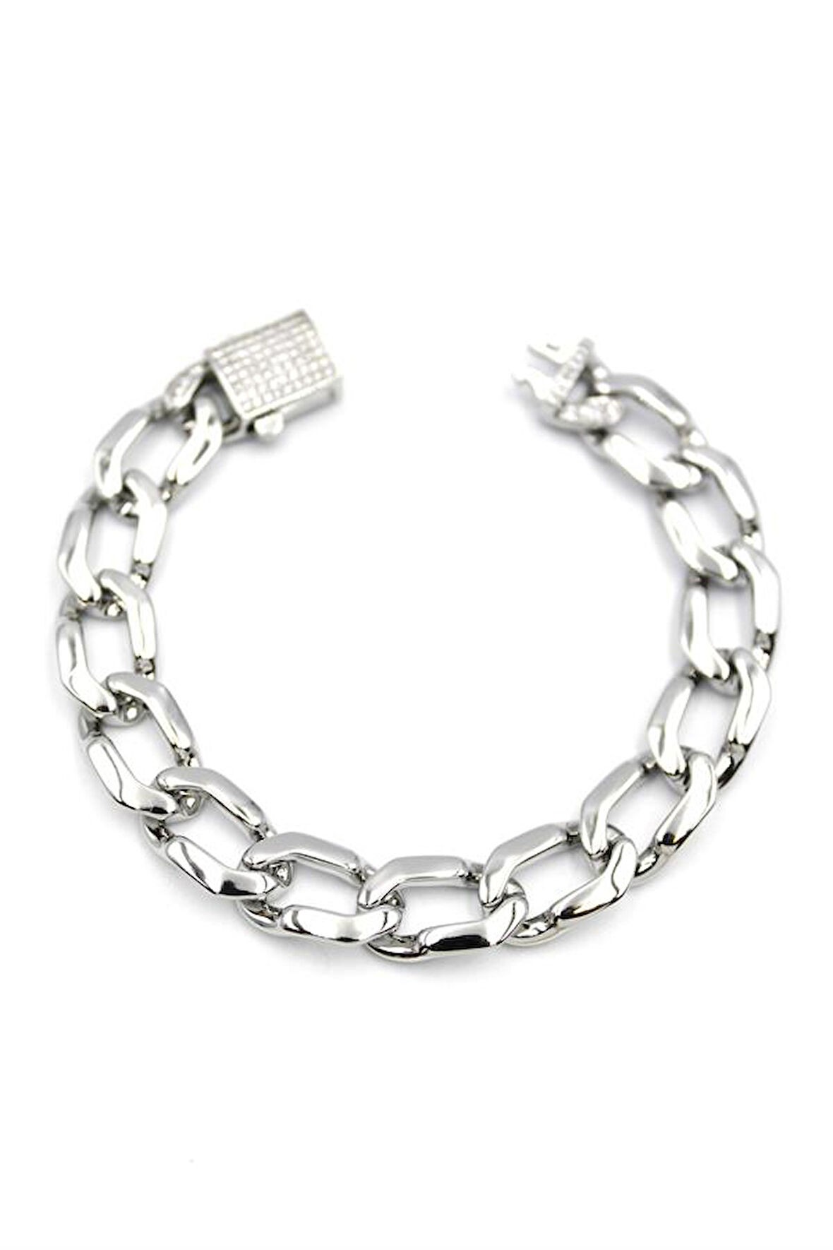 Zincir Gurmet Bileklik - Gümüş