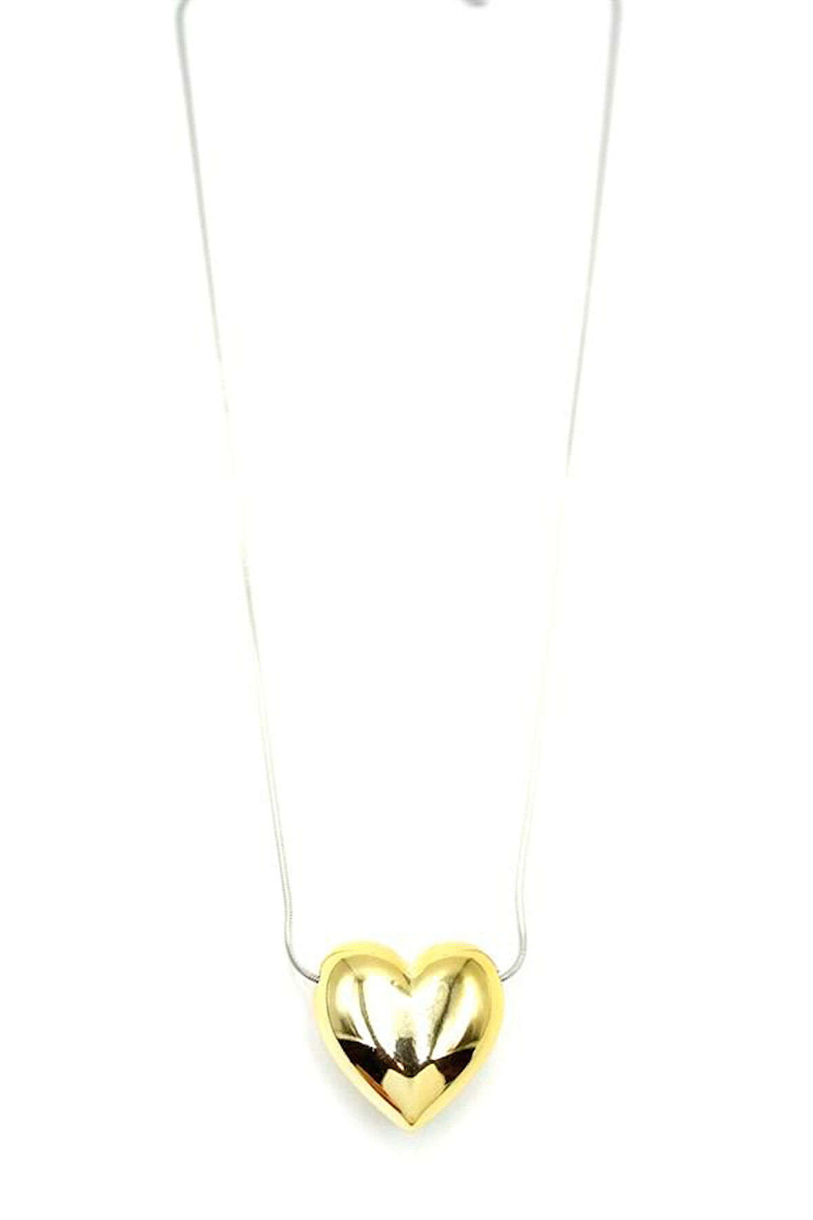 Kalp Kolye - Altın Rengi