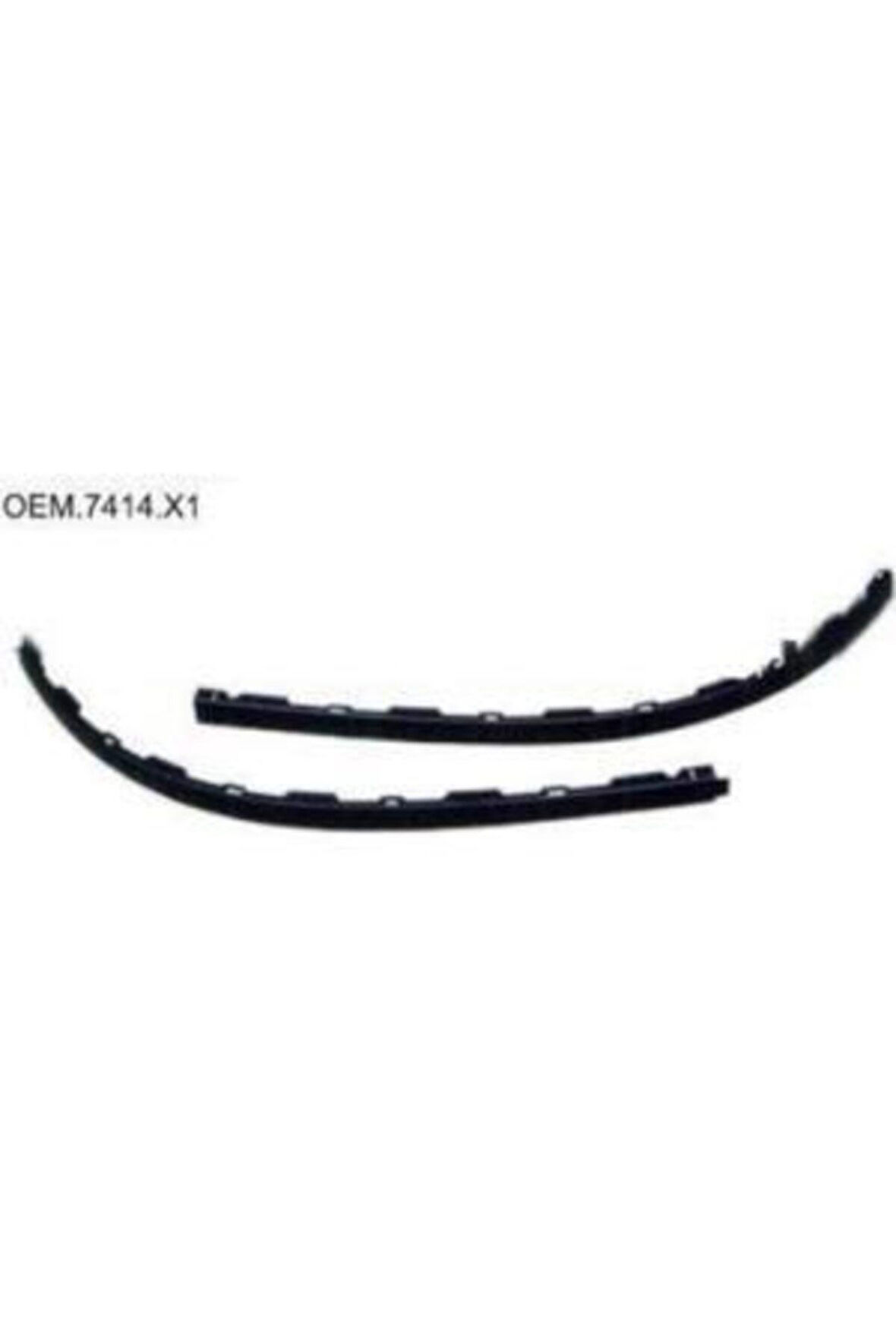 ÖN TAMPON ALT SPOYLER KARLIK SAĞ-SOL TAKIM 307 2001-2006 7414X1