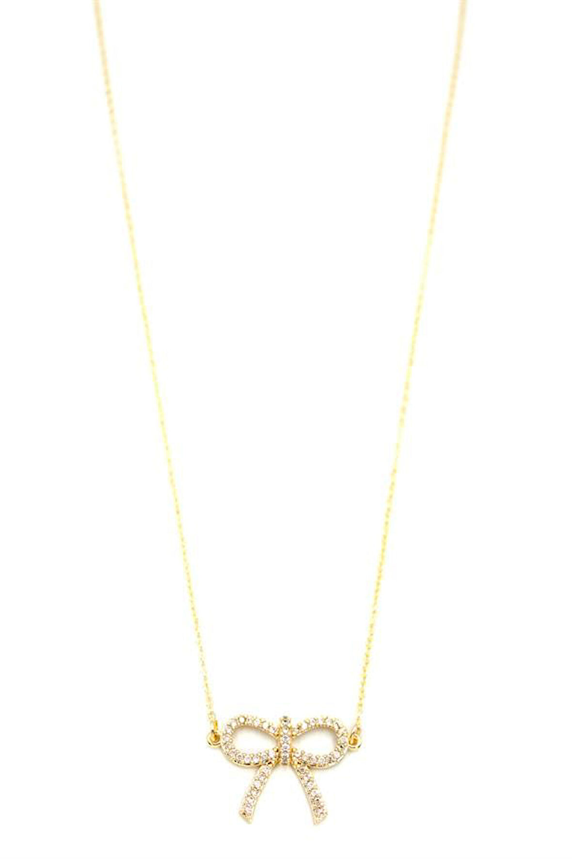 Fiyonk Kolye - Altın Rengi