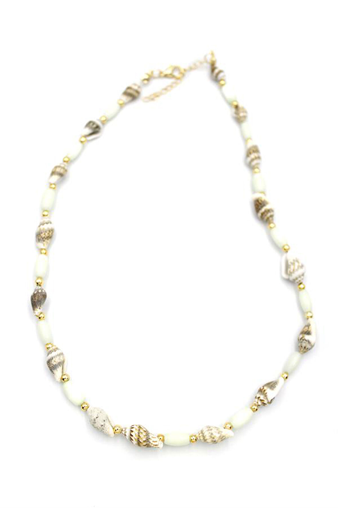 Deniz Kabuğu Kolye - Beyaz