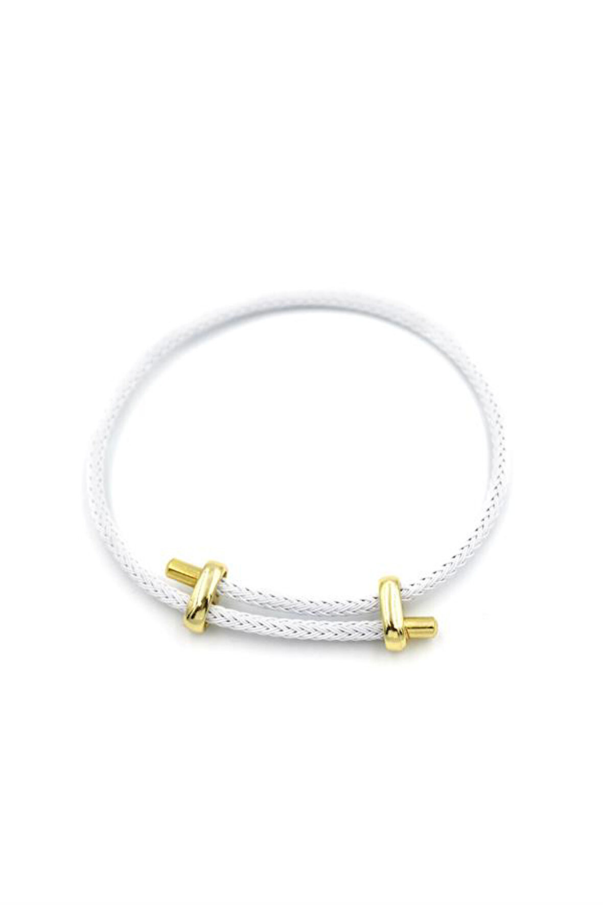 İp Bileklik - Beyaz
