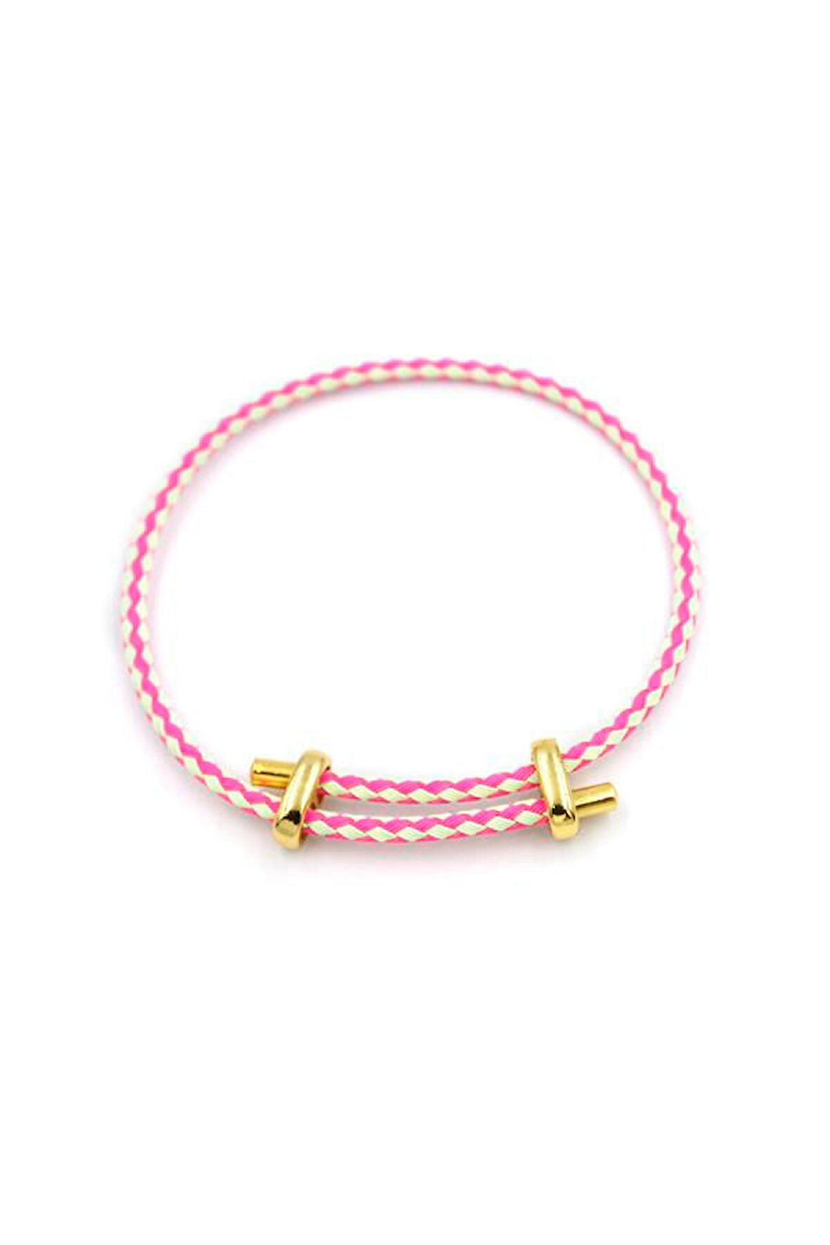İp Bileklik - Fuşya