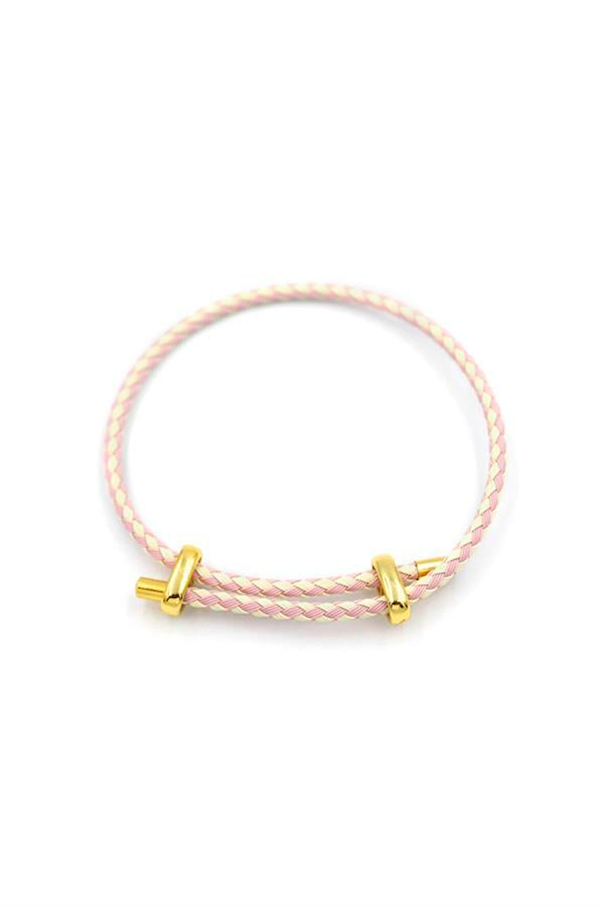İp Bileklik - Açık Pembe