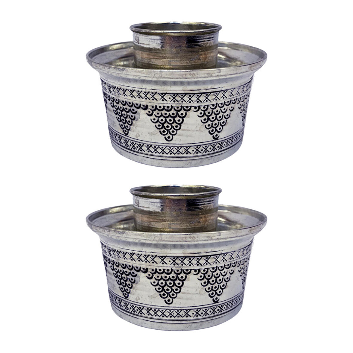 2’li Salkım Desenli Bakır Ehli Keyif