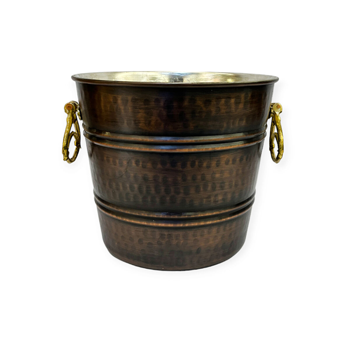 Dövme Bakır Oksitli Şampanya Kovası