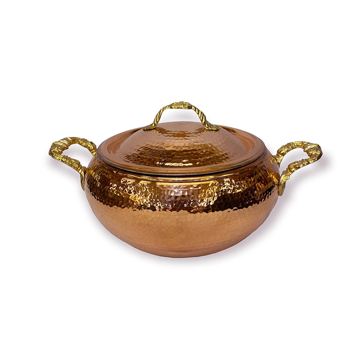 Dövme Bakır Trabzon Güveci 18 cm