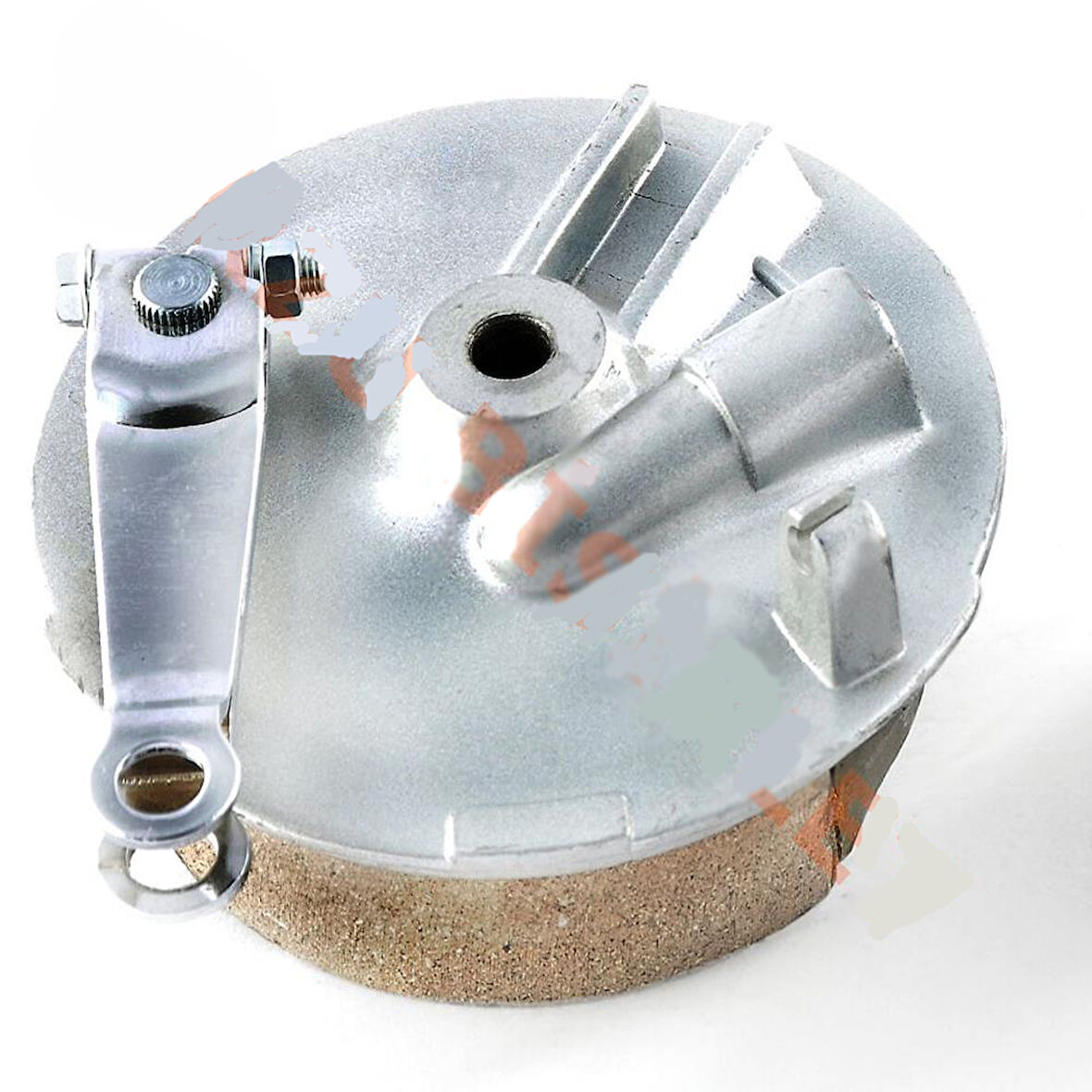 Motospartan Ön Kampana Gri Komple (büyük Balata) Mondıal Cg 125 Agk 125