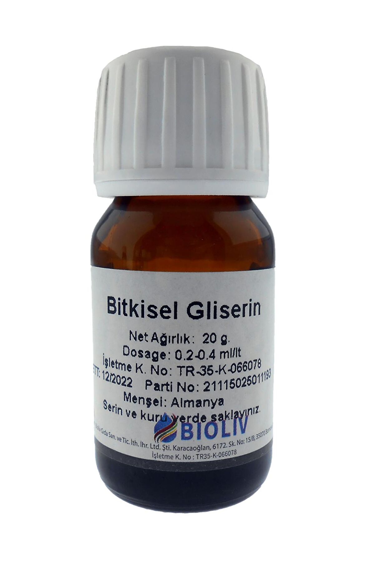 Bitkisel Gliserin - 1 kg.