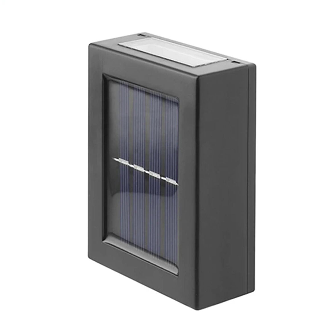 UpWay Güneş Enerjili Çift Taraflı Dekoratif Duvar Lambası Solar Aplik 2 Adet