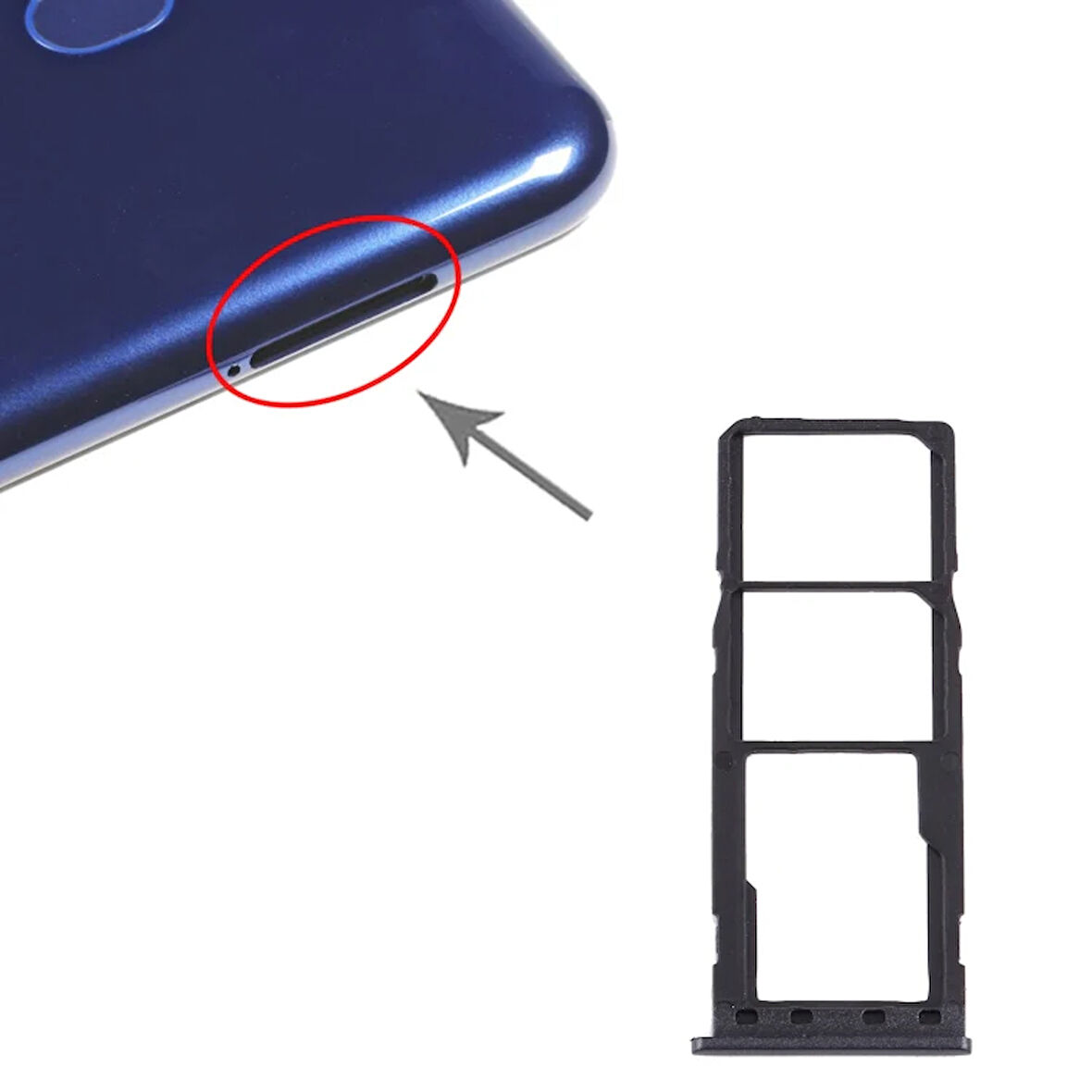 Samsung Uyumlu Galaxy M10 Sim Kart Tepsisi SM-M105F