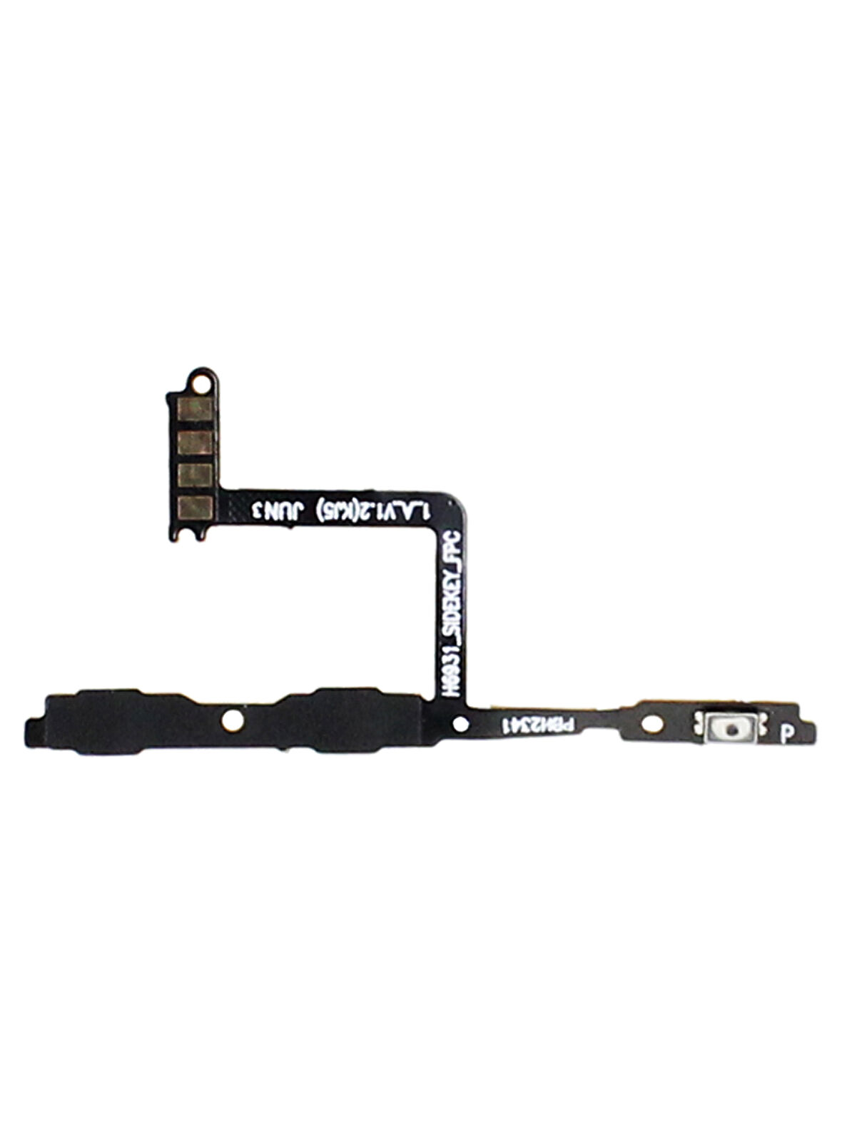 Tecno Uyumlu Spark 20 On Off Yan Ses Power Film Flex KJ5, KJ5n