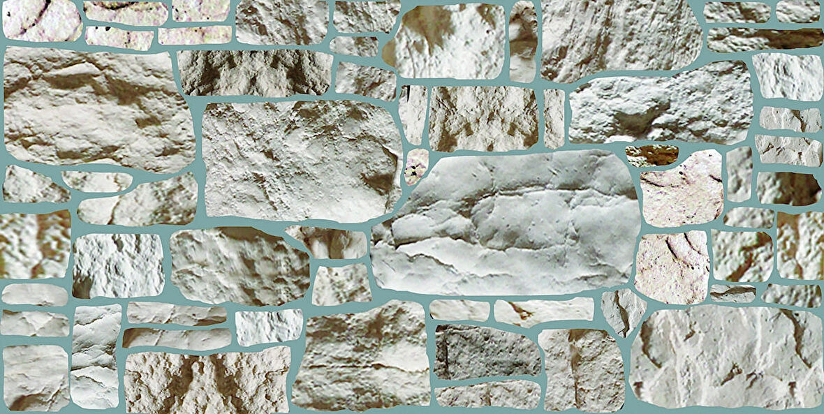 Ramsoy Buz Taş Desen Strafor Panel 100x50 cm - Model A-237 
