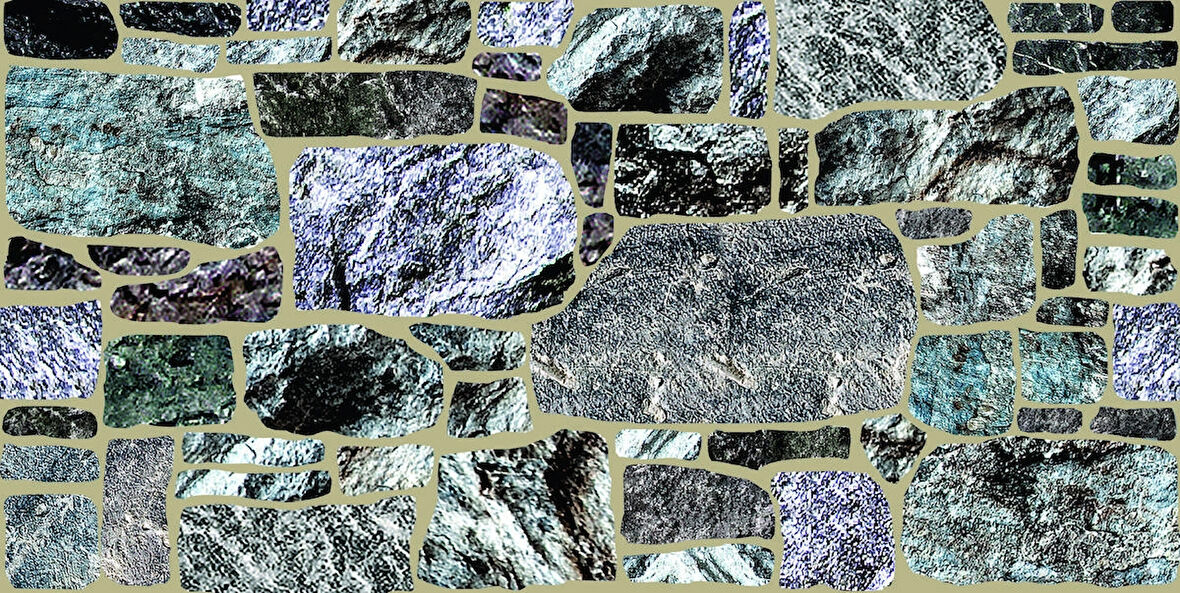 Ramsoy Buz Taş Desen Strafor Panel 100x50 cm - Model A-236 