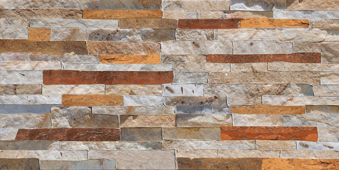 Ramsoy Oyma Taş Desen Strafor Panel 100x50 cm - Model B-109