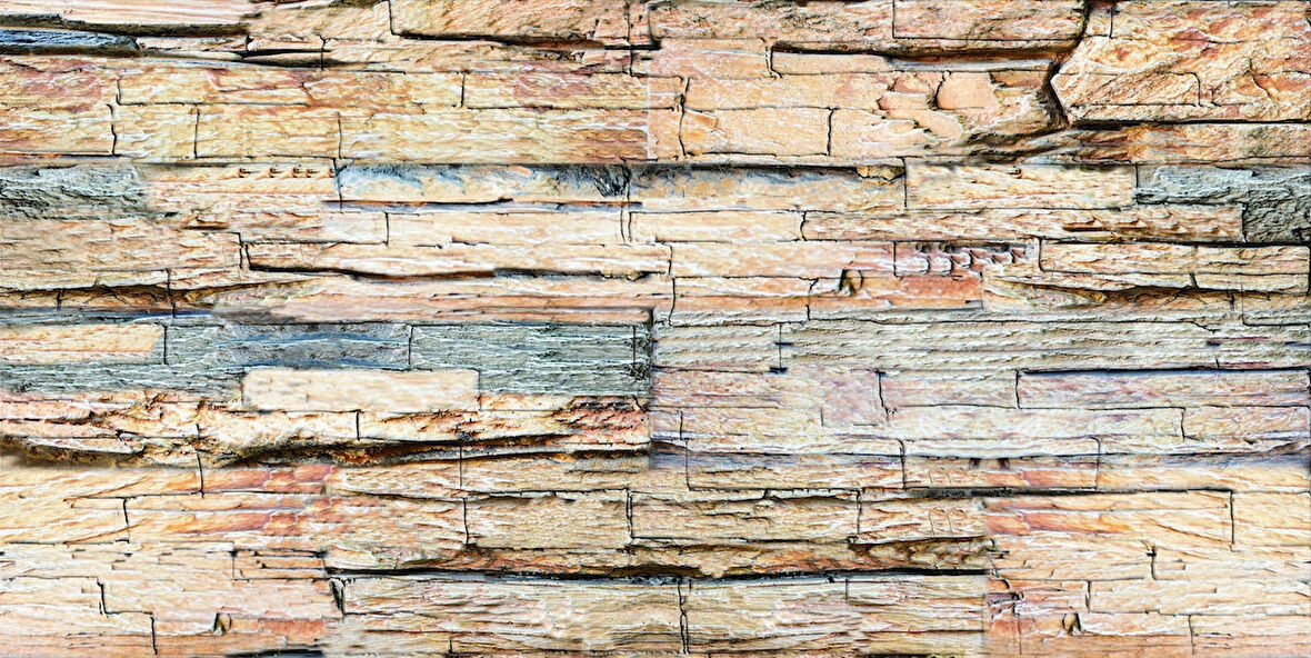 Ramsoy Oyma Taş Desen Strafor Panel 100x50 cm - Model B-108