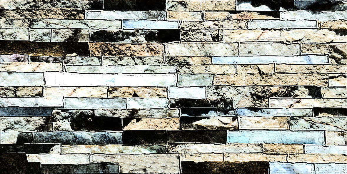 Ramsoy Oyma Taş Desen Strafor Panel 100x50 cm - Model B-106