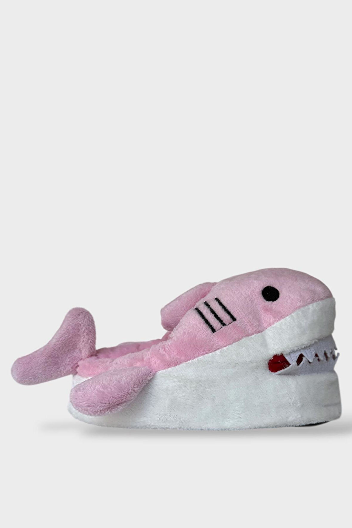 Kadın Köpek Balığı Figürlü Panduf PEMBE