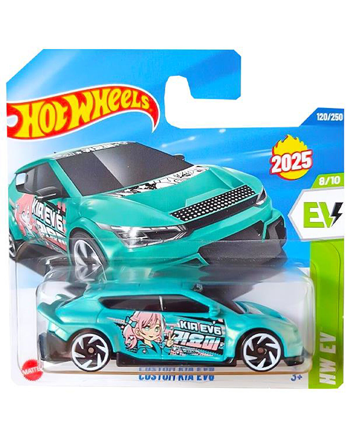 Hot Wheels Wild HW EV Custom Kia EV6 HYX63